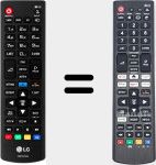 Comandament a dist&agrave;ncia universal Universal TV LG