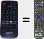 Comandament a dist&agrave;ncia substitut de 25M04V7001