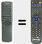 Comandament a distància substitut de EUR571753