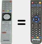 Comandament a distància substitut de TS4 Netflix (759551803800)
