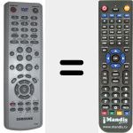 Comandament a dist&agrave;ncia substitut de AK5900008P