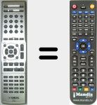 Comandament a dist&agrave;ncia substitut de RAX26 (WV500500)
