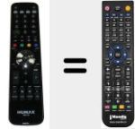 Comandament a dist&agrave;ncia substitut de RM-F04 (03202-00199)