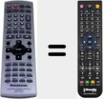 Comandament a dist&agrave;ncia substitut de EUR7722KF0