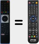 Comandament a dist&agrave;ncia substitut de TS3-R6 NETFLIX (759551851400)
