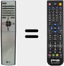 Comandament a dist&agrave;ncia substitut de 6710V00136B