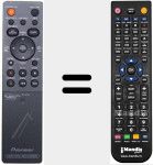 Comandament a dist&agrave;ncia substitut de VXX3222