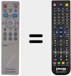 Comandament a dist&agrave;ncia substitut de 07660ML010