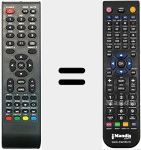 Comandament a dist&agrave;ncia substitut de QUA001