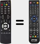 Comandament a dist&agrave;ncia substitut de RC2900 (30067687)