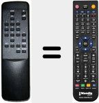 Comandament a dist&agrave;ncia substitut de REMOTE T28
