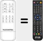 Comandament a dist&agrave;ncia substitut de TELECONTROL
