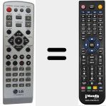 Comandament a dist&agrave;ncia substitut de 6710CMAT01A