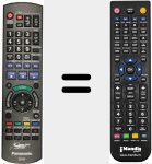 Comandament a dist&agrave;ncia substitut de N2QAYB000329