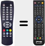Comandament a dist&agrave;ncia substitut de REMCON491