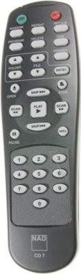 Comandament a dist&agrave;ncia original NAD CD7