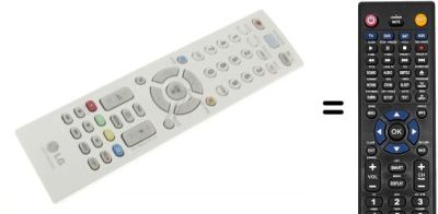 Comandament a distància equivalent LG 42LW659S