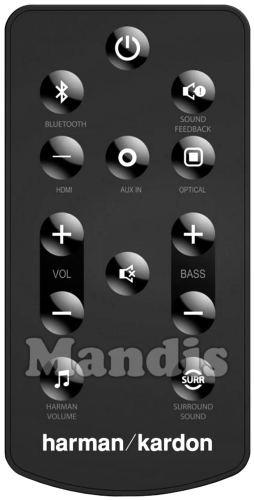 harman kardon sb20 remote