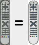 Comandament a dist&agrave;ncia original RC1062 (30037768)