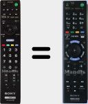 Comandament a dist&agrave;ncia original RMT-TZ120E (149317611)