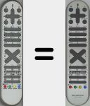 Comandament a dist&agrave;ncia original RC 1063 (30050086)