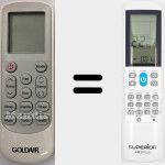 Comandament a dist&agrave;ncia universal Aircoplus (42530)