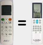 Comandament a distància universal Aircoplus (42530)