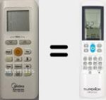 Comandament a dist&agrave;ncia universal Aircoplus (42530)