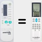 Comandament a distància universal Aircoplus (42530)