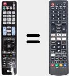 Comandament a dist&agrave;ncia universal Universal TV LG