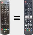Comandament a dist&agrave;ncia universal Universal TV LG