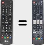 Comandament a distància universal Universal TV LG