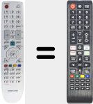 Comandament a distància universal Universal TV Samsung