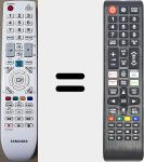 Comandament a distància universal Universal TV Samsung