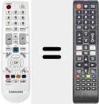 Comandament a distància universal Universal TV Samsung