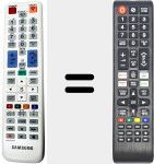 Comandament a distància universal Universal TV Samsung