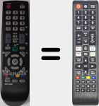 Comandament a distància universal Universal TV Samsung