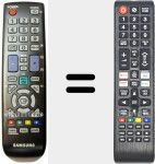 Comandament a distància universal Universal TV Samsung