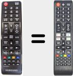 Comandament a distància universal Universal TV Samsung