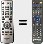 Comandament a dist&agrave;ncia substitut de 010290