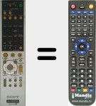 Comandament a distància substitut de RM-PP760 (147861811)