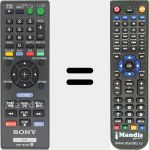 Comandament a dist&agrave;ncia substitut de RMT-B118A (148995911)