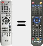 Comandament a dist&agrave;ncia substitut de 6710CDAM02B