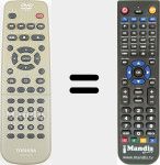 Comandament a distància substitut de SE-R0049 (79078069)