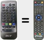 Comandament a dist&agrave;ncia substitut de REMCON124