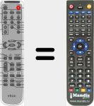 Comandament a distància substitut de AVR-320