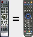 Comandament a dist&agrave;ncia substitut de DDR-V7-D1