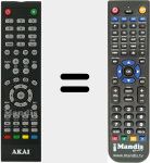 Comandament a distància substitut de AKTV4620