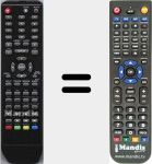 Comandament a dist&agrave;ncia substitut de ATE24014CNK