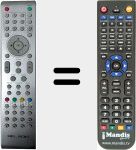 Comandament a distància substitut de BSV2690